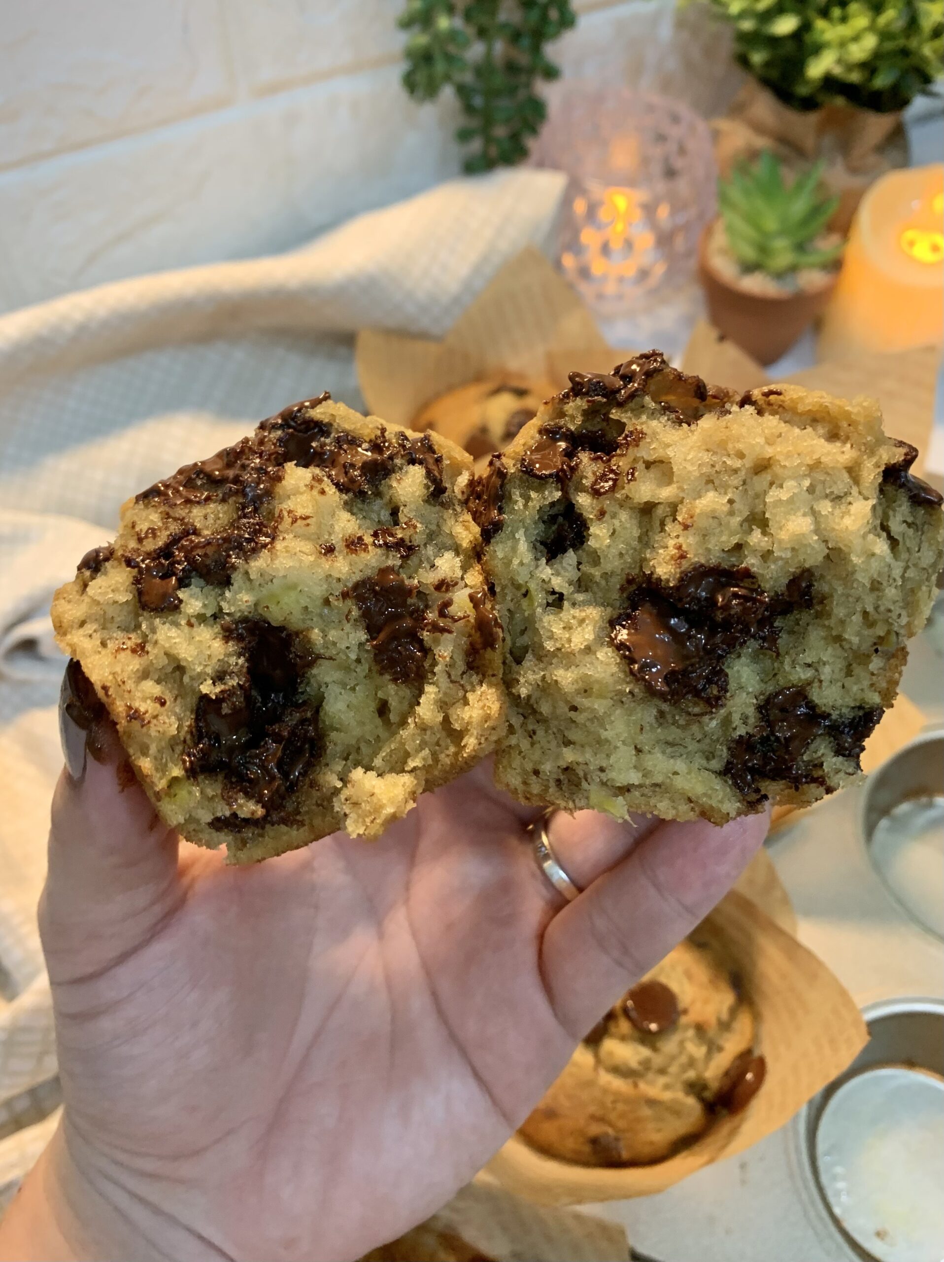 Banana Chocolate Chip Muffins