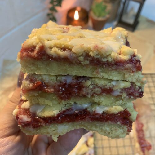 Strawberry Crumb Bars